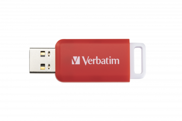 MEMORIE USB VERBATIM DATABAR 16GB USB 2.0 ROSU "49453"