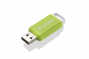 MEMORIE USB VERBATIM DATABAR 32GB USB 2.0 VERDE "49454"