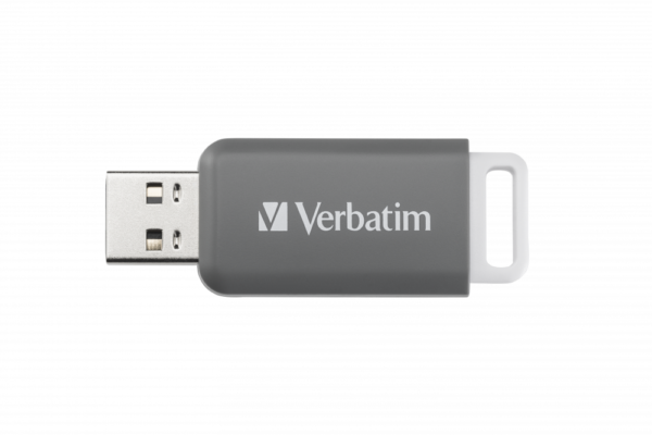 MEMORIE USB VERBATIM DATABAR 128GB USB 2.0, GRI "49456"