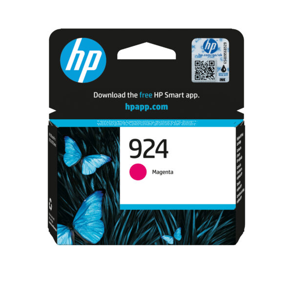 Cartus Cerneala Original HP Magenta, nr.924, pentru OJ Pro 8122e|8132e, 0.4K, incl.TV 1.2 RON, "4K0U4NE" Cartus Cerneala Original HP Magenta, nr.924, pentru OJ Pro 8122e|8132e, 0.4K, incl.TV 1.2 RON, "4K0U4NE"
