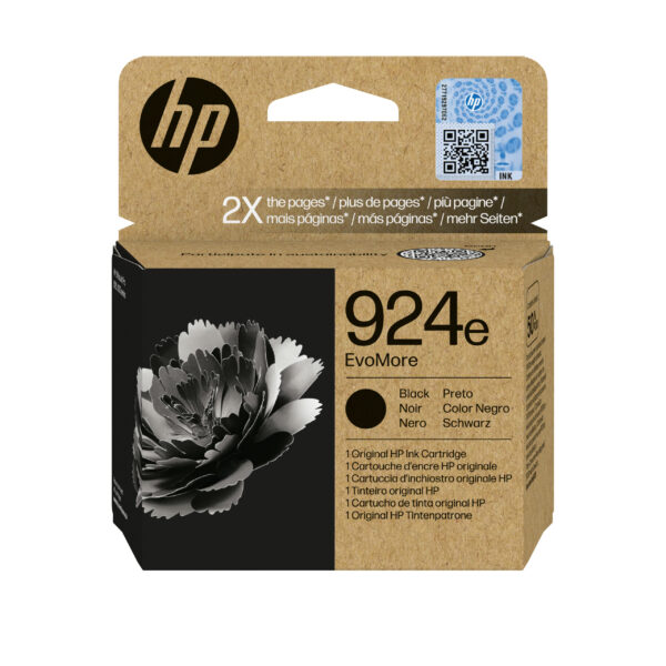 Cartus Cerneala Original HP Black, nr.924E, pentru 8120e|8130e, 500, incl.TV 1.2 RON, "4K0V0NE" Cartus Cerneala Original HP Black, nr.924E, pentru 8120e|8130e, 500, incl.TV 1.2 RON, "4K0V0NE"