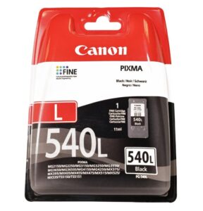Cartus Cerneala Original Canon Black, PG-540 L , pentru Pixma MG2150|MG2250|MG3150|MG3250|MG3550|MG3650|MG4150|MG4250|MX375|MX395|MX435|MX455|MX475, 11ml, "5224B011AA"
