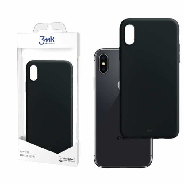 Husa de protectie 3mk Matt Case pentru iPhone X/XS, Neagra "5903108232036" Husa de protectie 3mk Matt Case pentru iPhone X/XS, Neagra "5903108232036"