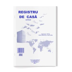 Registru de casă A4 vertical L03530 GENERAL