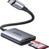 CARD READER extern Ugreen, "CM401" interfata USB Type-C 3.1, citeste/scrie: SD, microSD viteza pana la 480Mbps, suporta carduri maxim 2 TB, metalic, gri "80888" - 6957303888887 CARD READER extern Ugreen, "CM401" interfata USB Type-C 3.1, citeste/scrie: SD, microSD viteza pana la 480Mbps, suporta carduri maxim 2 TB, metalic, gri "80888" - 6957303888887