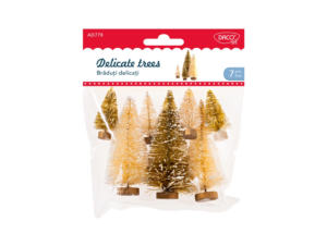 Accesorii craft brăduți delicați DACO AD778