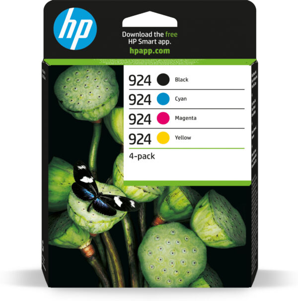 Combo-Pack Original HP CMYK, nr.924, pentru OJ Pro 8122e|8132e, 0.5/0.4/0.4/0.4K, incl.TV 1.2 RON, "6C3Z1NE" Combo-Pack Original HP CMYK, nr.924, pentru OJ Pro 8122e|8132e, 0.5/0.4/0.4/0.4K, incl.TV 1.2 RON, "6C3Z1NE"