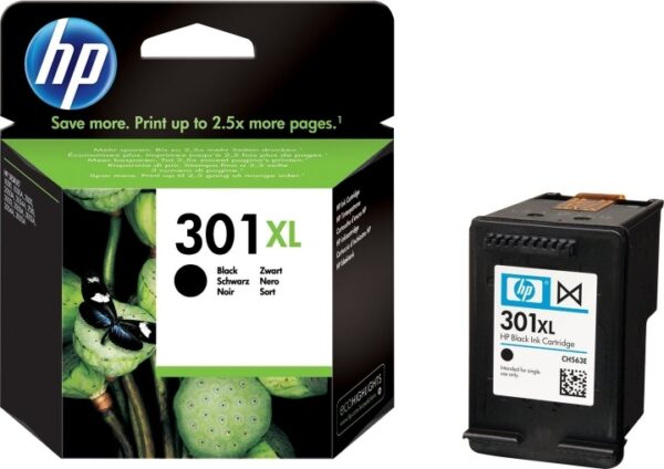 Cartus Cerneala Original HP Black, nr.301XL, pentru DJ1000|1050|1055|2050|3050, , , "CH563EE" Cartus Cerneala Original HP Black, nr.301XL, pentru DJ1000|1050|1055|2050|3050, , , "CH563EE"