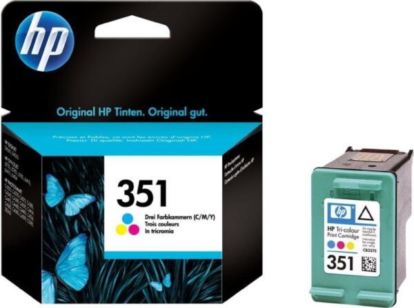Cartus Cerneala Original HP Color, nr.351, pentru DJ D4260|4360|J5730|5780|6480|PS C4205|4272|4280|4480|5280, , , "CB337EE" Cartus Cerneala Original HP Color, nr.351, pentru DJ D4260|4360|J5730|5780|6480|PS C4205|4272|4280|4480|5280, , , "CB337EE"