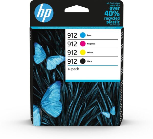 Combo-Pack Original HP CMYK, nr.912, pentru OfficeJet 8013|8023, , , "6ZC74AE" Combo-Pack Original HP CMYK, nr.912, pentru OfficeJet 8013|8023, , , "6ZC74AE"