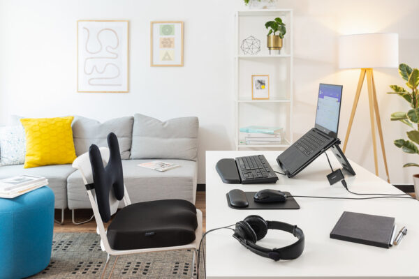 PERNA ERGONOMICA KENSINGTON, pentru scaun, spuma cu emmorie, husa lavabila, negru, "K55805WW" PERNA ERGONOMICA KENSINGTON, pentru scaun, spuma cu emmorie, husa lavabila, negru, "K55805WW"
