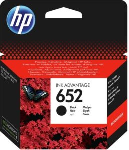 Cartus Cerneala Original HP Black, nr.652, pentru DESKJET 2135 AIO, , , "F6V25AE"