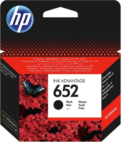 Cartus Cerneala Original HP Black, nr.652, pentru DESKJET 2135 AIO, , , "F6V25AE" Cartus Cerneala Original HP Black, nr.652, pentru DESKJET 2135 AIO, , , "F6V25AE"
