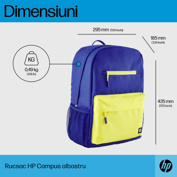 NB BACKPACK CAMPUS/BLUE 7K0E5AA HP "7K0E5AA" NB BACKPACK CAMPUS/BLUE 7K0E5AA HP "7K0E5AA"