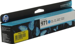 Cartus Cerneala Original HP Cyan, nr.971, pentru Officejet PRO X451DW|X576, , , "CN622AE"