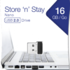 MEMORIE USB VERBATIM NANO StoreNStay 16GB USB 2.0"97464"