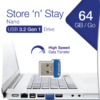 MEMORIE USB VERBATIM NANO StoreNStay 64GB USB 3.0"98711" MEMORIE USB VERBATIM NANO StoreNStay 64GB USB 3.0"98711"