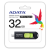 MEMORIE USB Type-C 3.2 ADATA 32 GB, retractabila, carcasa plastic, negru / verde "ACHO-UC300-32G-RBK/GN"