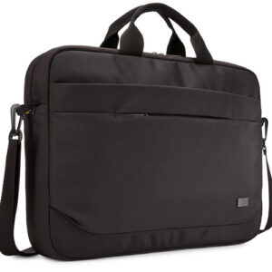GEANTA CASE LOGIC, pt. notebook de max. 17.3 inch, 1 compartiment, buzunar frontal x 2, waterproof, poliester, negru, "ADVA-117 BLACK"/3204204