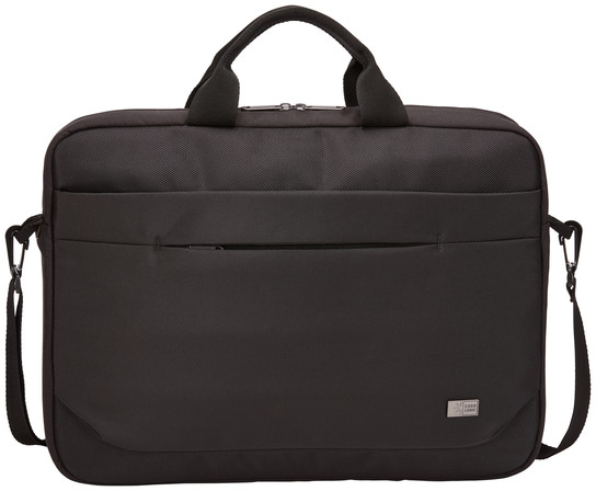 GEANTA CASE LOGIC, pt. notebook de max. 17.3 inch, 1 compartiment, buzunar frontal x 2, waterproof, poliester, negru, "ADVA-117 BLACK"/3204204