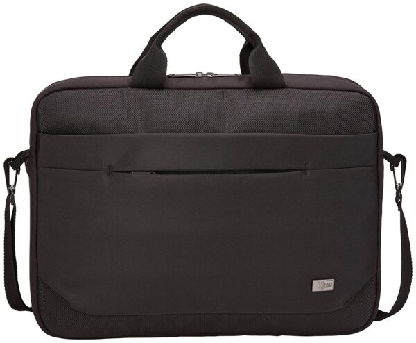 GEANTA CASE LOGIC, pt. notebook de max. 15.6 inch, 1 compartiment, buzunar frontal x 2, waterproof, poliester, negru, "ADVA-116 BLACK"/3203988