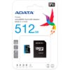 CARD MicroSD ADATA, 512 GB, MicroSDXC, clasa 10, standard UHS-I U1, "AUSDX512GUICL10A1-RA1" CARD MicroSD ADATA, 512 GB, MicroSDXC, clasa 10, standard UHS-I U1, "AUSDX512GUICL10A1-RA1"