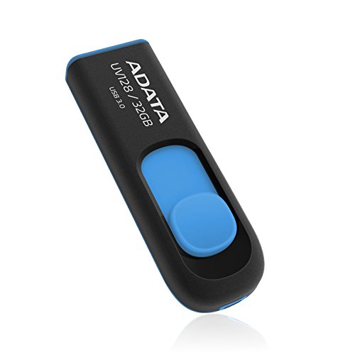 MEMORIE USB 3.0 ADATA, 32 GB,AUV128, negru / albastru "AUV128-32G-RBE" MEMORIE USB 3.0 ADATA, 32 GB,AUV128, negru / albastru "AUV128-32G-RBE"