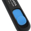 MEMORIE USB 3.2 ADATA 64 GB, retractabila, carcasa plastic, negru / albastru, "AUV128-64G-RBE" MEMORIE USB 3.2 ADATA 64 GB, retractabila, carcasa plastic, negru / albastru, "AUV128-64G-RBE"