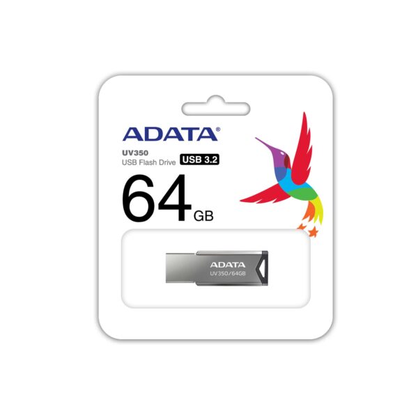 MEMORIE USB 3.2 ADATA 64 GB, clasica, carcasa metalica, argintiu, "AUV350-64G-RBK" MEMORIE USB 3.2 ADATA 64 GB, clasica, carcasa metalica, argintiu, "AUV350-64G-RBK"