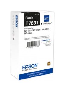Cartus Cerneala Original Epson Black, T7891, pentru Workforce Pro Wf-5620Dwf, , , "C13T789140"(RAPO)