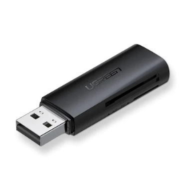CARD READER extern Ugreen, "CM264" interfata USB 3.0, citeste/scrie: SD, microSD viteza pana la 480Mbps, suporta carduri maxim 512 GB, plastic, black "60722" - 6957303867226 CARD READER extern Ugreen, "CM264" interfata USB 3.0, citeste/scrie: SD, microSD viteza pana la 480Mbps, suporta carduri maxim 512 GB, plastic, black "60722" - 6957303867226