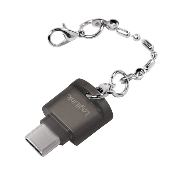 CARD READER extern LOGILINK, interfata USB Type C, citeste/scrie: micro SD; plastic, negru, "CR0039" CARD READER extern LOGILINK, interfata USB Type C, citeste/scrie: micro SD; plastic, negru, "CR0039"