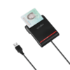 CITITOR DE CARDURI LOGILINK, pentru smart ID, USB 2.0, 0.9m, negru, "CR0047" CITITOR DE CARDURI LOGILINK, pentru smart ID, USB 2.0, 0.9m, negru, "CR0047"