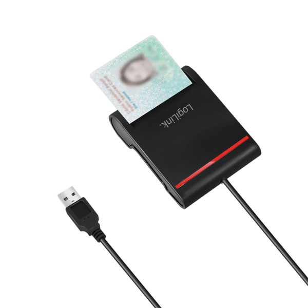 CITITOR DE CARDURI LOGILINK, pentru smart ID, USB 2.0, 0.9m, negru, "CR0047" CITITOR DE CARDURI LOGILINK, pentru smart ID, USB 2.0, 0.9m, negru, "CR0047"