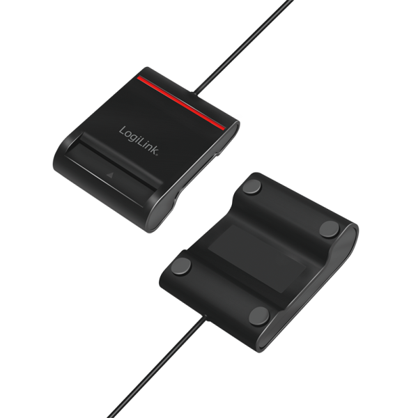 CITITOR DE CARDURI LOGILINK, pentru smart ID, USB 2.0, 0.9m, negru, "CR0047" CITITOR DE CARDURI LOGILINK, pentru smart ID, USB 2.0, 0.9m, negru, "CR0047"
