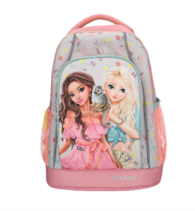 Ghiozdan Top Model Juicy, 23x34x43cm, spate captusit, rezistent la apa, multicolor