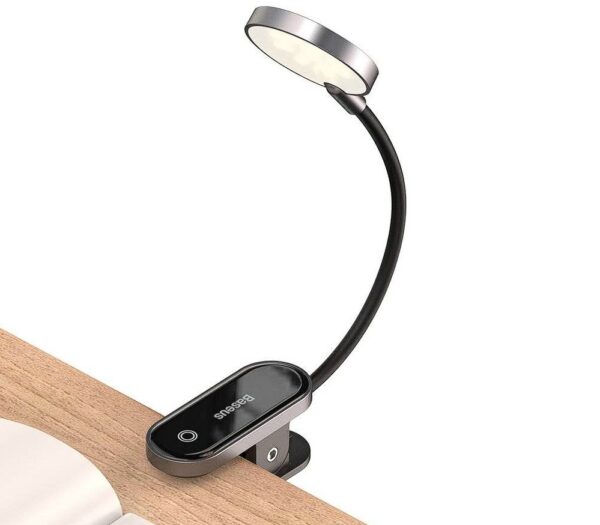 LAMPA pentru citit Baseus Comfort, LED, 3 trepte intensitate luminoasa, acumulator 400mAh, culoare 4000k "DGRAD-0G" 45507218 (include timbru verde 0.18 lei) - 6953156223523 LAMPA pentru citit Baseus Comfort, LED, 3 trepte intensitate luminoasa, acumulator 400mAh, culoare 4000k "DGRAD-0G" 45507218 (include timbru verde 0.18 lei) - 6953156223523