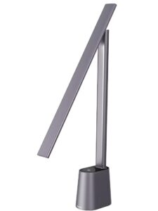LAMPA BIROU LED Baseus Smart Eye Series,5W, dimensiuni: 350*53*382mm, 3 trepte intensitate lum,mat ABS+PC+aliaj de aluminiu,rotire 180 grade,alimentare:cablu USB-C inclus,gri "DGZG-0G" -6953156204997
