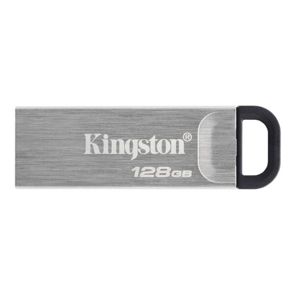 MEMORIE USB 3.2 KINGSTON 128 GB, clasica, carcasa metalic, argintiu, "DTKN/128GB" MEMORIE USB 3.2 KINGSTON 128 GB, clasica, carcasa metalic, argintiu, "DTKN/128GB"