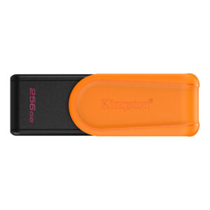 Kingston 256GB Portable USB 3.2 Gen 1 DataTraveler Exodia S (Black/Orange) "DTXS/256GB"