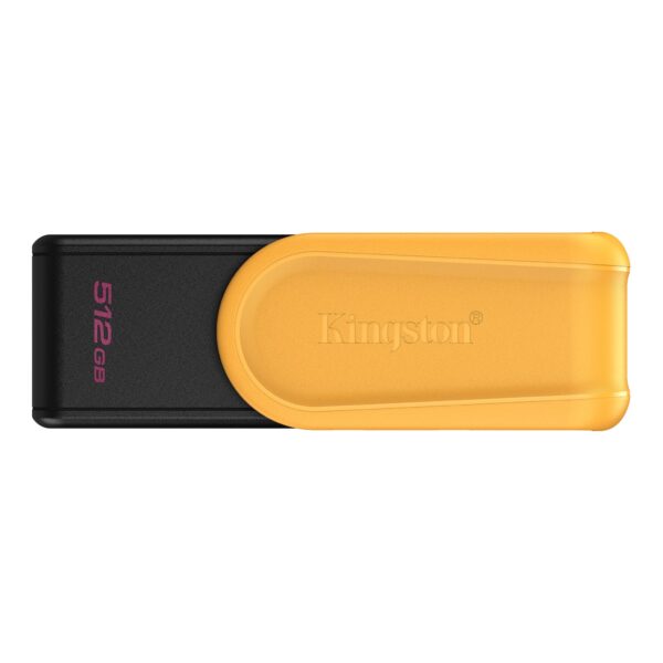 Kingston 512GB Portable USB 3.2 Gen 1 DataTraveler Exodia S (Black/Yellow) "DTXS/512GB"