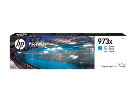 Cartus Cerneala Original HP Cyan, nr.973x, pentru PageWide Pro 452|Pro 477, , , "F6T81AE" Cartus Cerneala Original HP Cyan, nr.973x, pentru PageWide Pro 452|Pro 477, , , "F6T81AE"