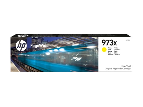 Cartus Cerneala Original HP Yellow, nr.973x, pentru PageWide Pro 452|Pro 477, , , "F6T83AE" Cartus Cerneala Original HP Yellow, nr.973x, pentru PageWide Pro 452|Pro 477, , , "F6T83AE"