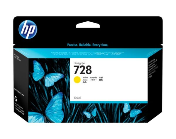 Cartus Cerneala Original HP Yellow, nr.728, pentru DesignJet T730|DesignJet T830, , , "F9J65A" Cartus Cerneala Original HP Yellow, nr.728, pentru DesignJet T730|DesignJet T830, , , "F9J65A"
