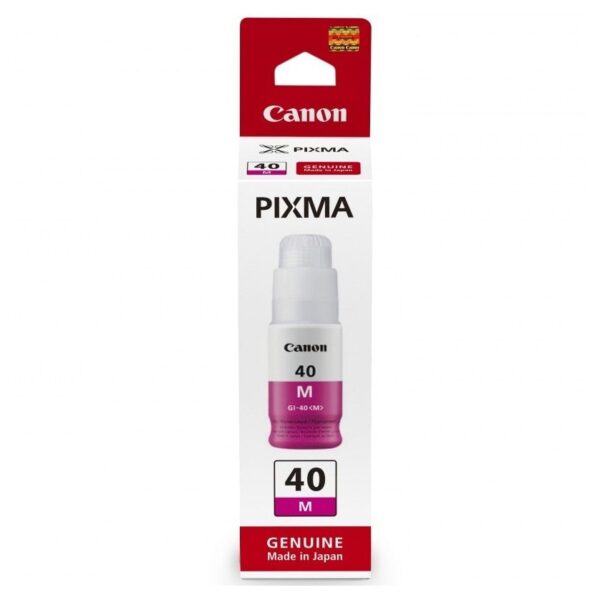 Cartus Cerneala Original Canon Magenta, GI-40M, pentru G6040|G5041, 7.7K, , "3401C001AA" Cartus Cerneala Original Canon Magenta, GI-40M, pentru G6040|G5041, 7.7K, , "3401C001AA"