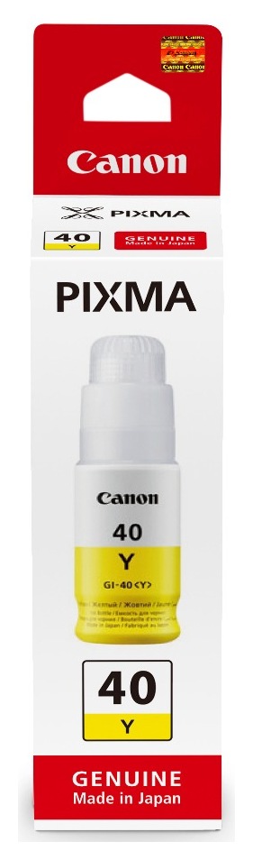 Cartus Cerneala Original Canon Yellow, GI-40Y, pentru G6040|G5042, 7.7K, , "3402C001AA" Cartus Cerneala Original Canon Yellow, GI-40Y, pentru G6040|G5042, 7.7K, , "3402C001AA"