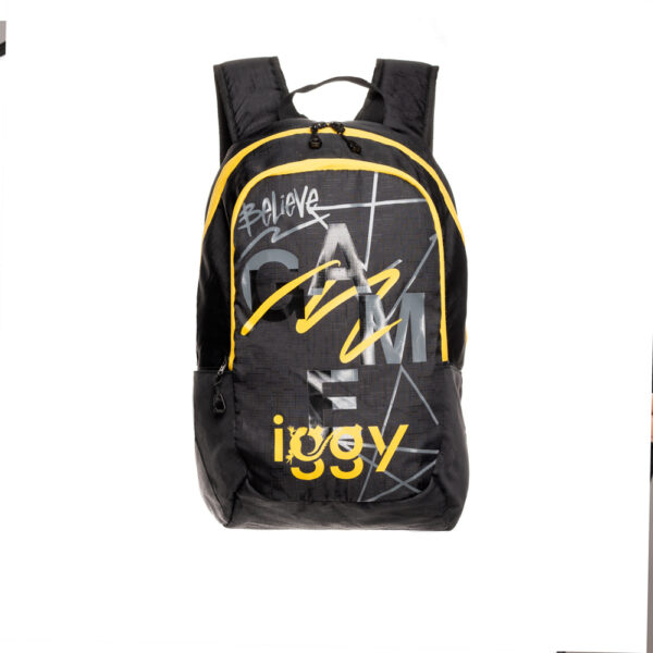 RUCSAC IGGY, 2 compartimente, 2 buzunare laterale, nylon, waterproof, 45x29x22.5cm, negru, 45506980 "Joy", "IGBP-JOY" RUCSAC IGGY, 2 compartimente, 2 buzunare laterale, nylon, waterproof, 45x29x22.5cm, negru, 45506980 "Joy", "IGBP-JOY"