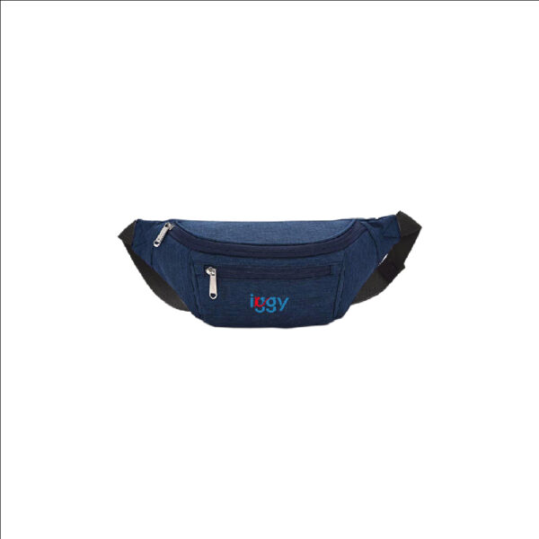 BORSETA Iggy, polyester,1 bretea, 1 compartiment principal,1 compartiment frontal, 38x16x6.5cm, albastru "IGFP-BELT-BL" BORSETA Iggy, polyester,1 bretea, 1 compartiment principal,1 compartiment frontal, 38x16x6.5cm, albastru "IGFP-BELT-BL"