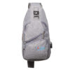 RUCSAC Sling Iggy, polyester,1 bretea, 1 compartiment principal,2 compartimente frontale, 32x16x6.9cm, mufa USB incarcare+cablu, gri, "IGSL-SLING-GY"