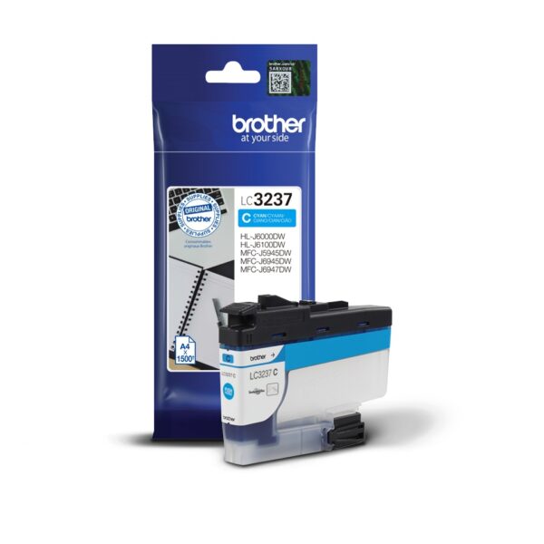 Cartus Cerneala Original Brother Cyan, LC3237C, pentru MFC-J5945|J6945|J6947, 1.5K, , "LC3237C" Cartus Cerneala Original Brother Cyan, LC3237C, pentru MFC-J5945|J6945|J6947, 1.5K, , "LC3237C"